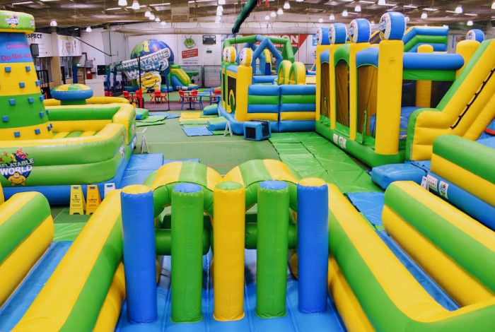 inflatable world