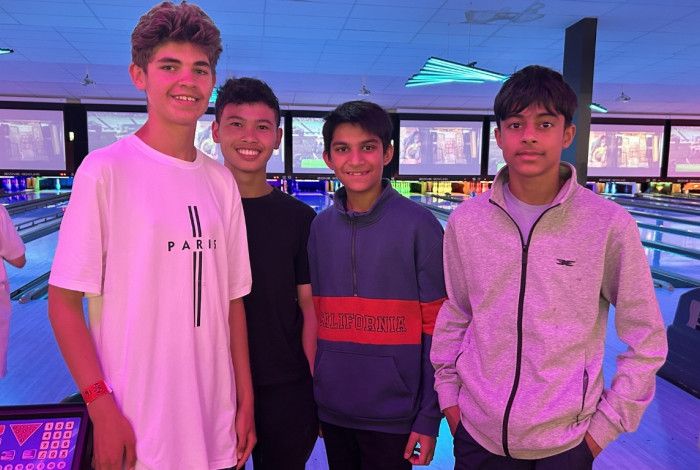 Image of young people smiling