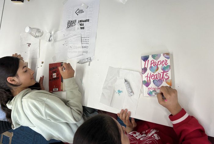 young people bedazzling