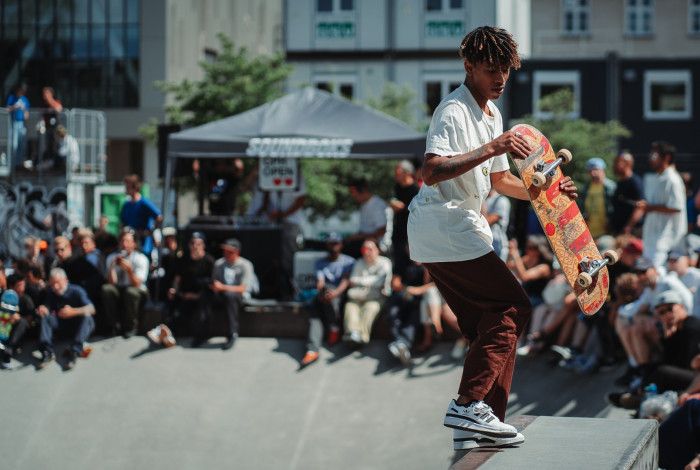 Young Person Skatebaording