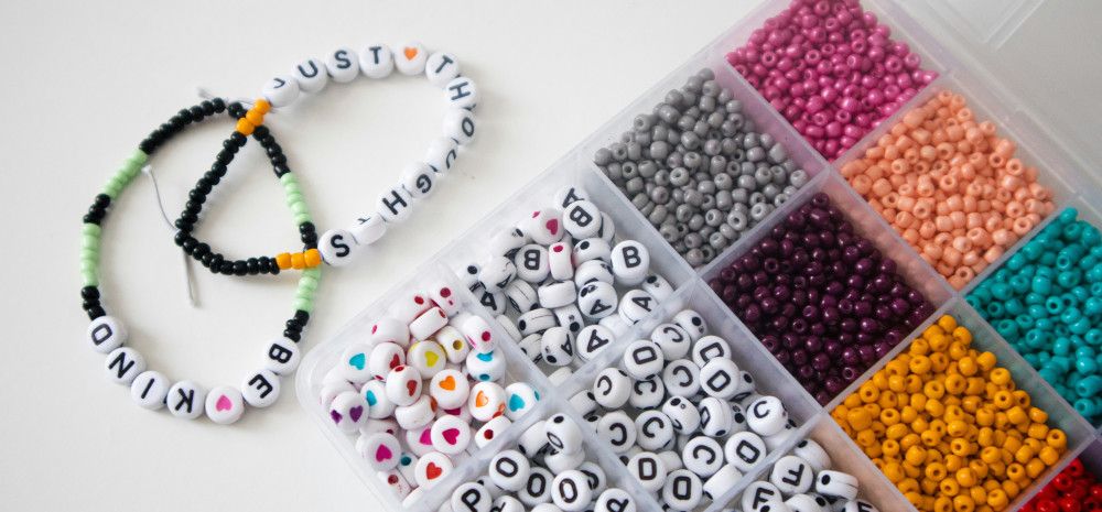 bracelets and beads