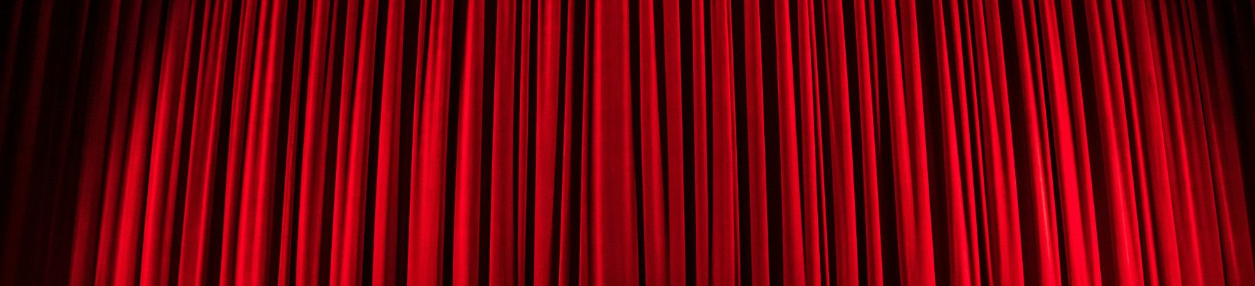 red theatre curtain